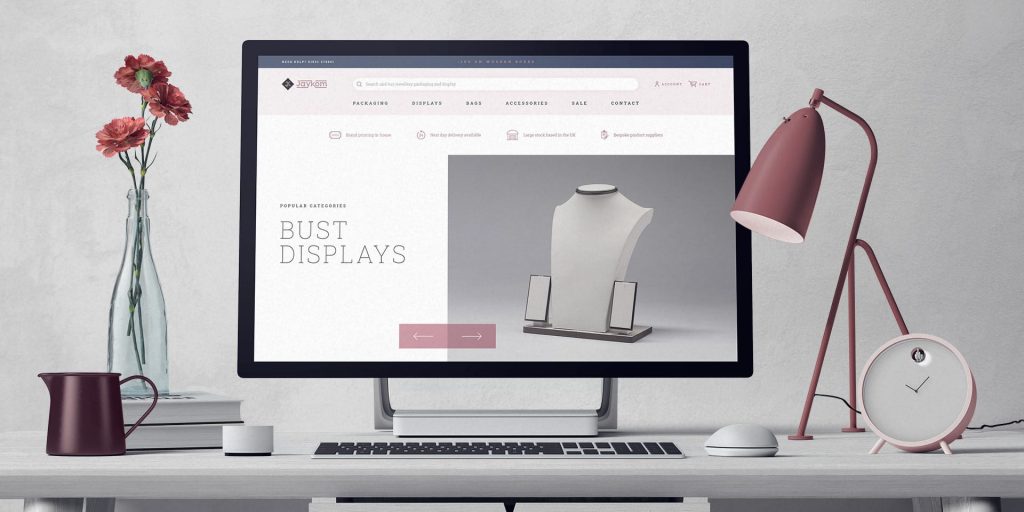 Jaykom website design