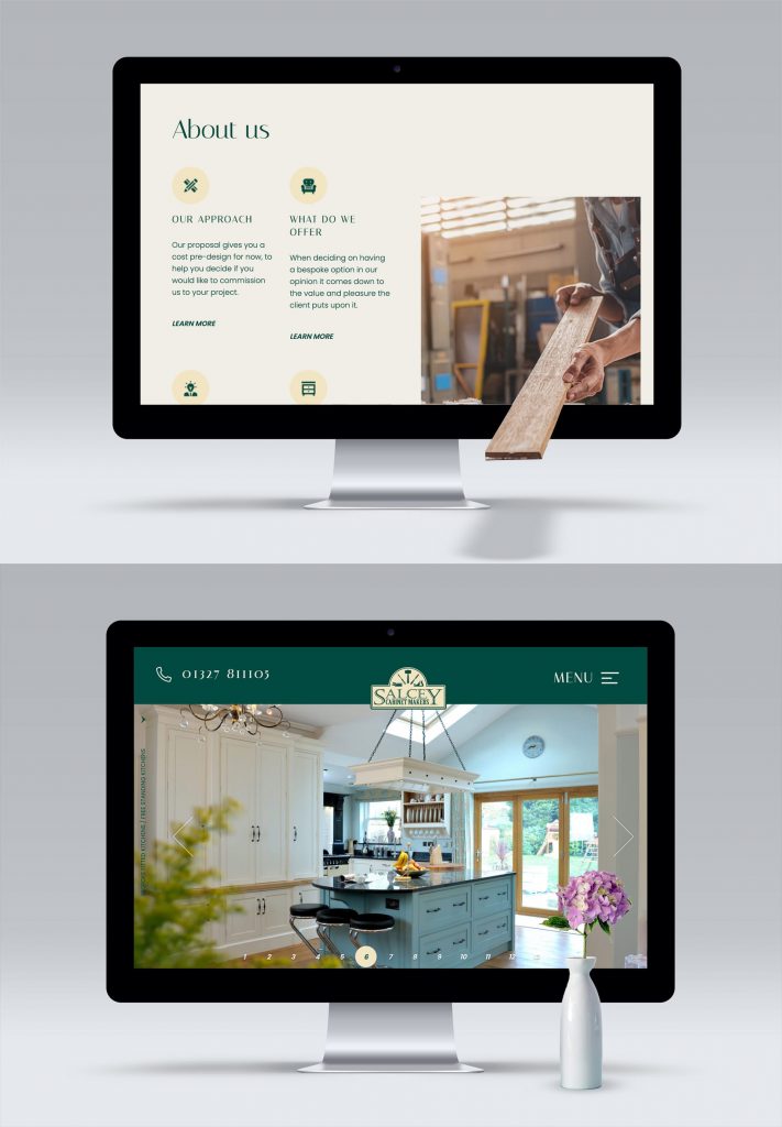 Salcey Magento website design
